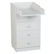 Пеленальный комод Фея 1550 белый