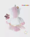 POMPOSHKI Мягкая игрушка единорожка фея, 21 см