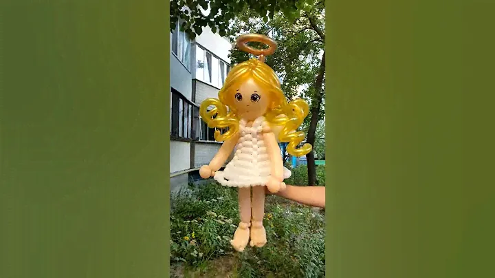 Ангел Девочка из шаров