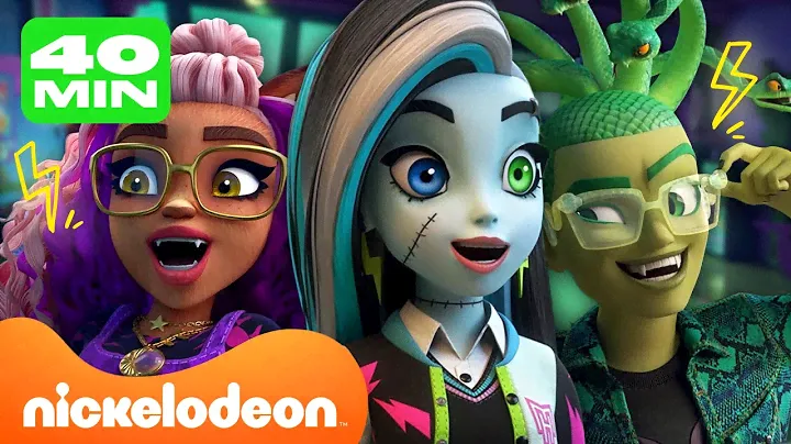 Монстр Хай | 40 МИНУТ ЛУЧШИХ моментов "Школа монстров"! | Nickelodeon Cyrillic