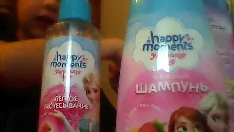 Что мне купили? Шампунь, спрей и крем для рук! От: happy moments.