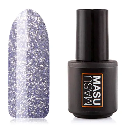 Masura, Гель-лак Masu Masu №M162m, Фея - Серебряный-0