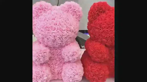 Игрушки из цветов